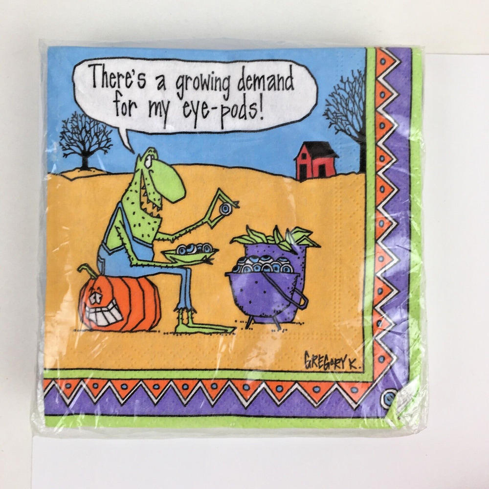 Halloween Cocktail Napkins Funny Halloween fun